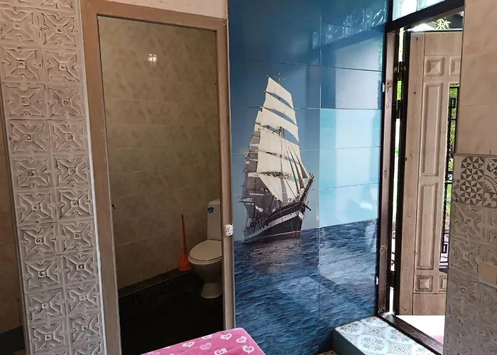 номер у моря, бассейн, сад, мангал Maison d'hôtes